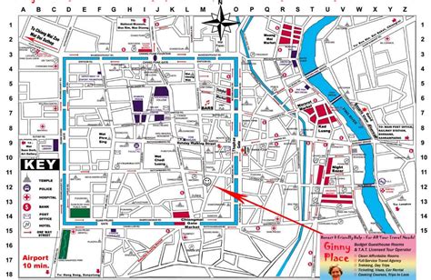 night bazaar chiang mai map.